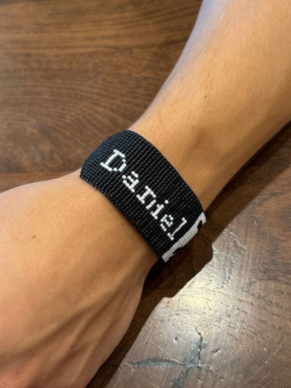 Signature Miyuki name bracelet