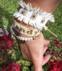 Signature Miyuki name bracelet