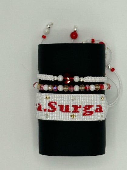 Signature Miyuki name bracelet
