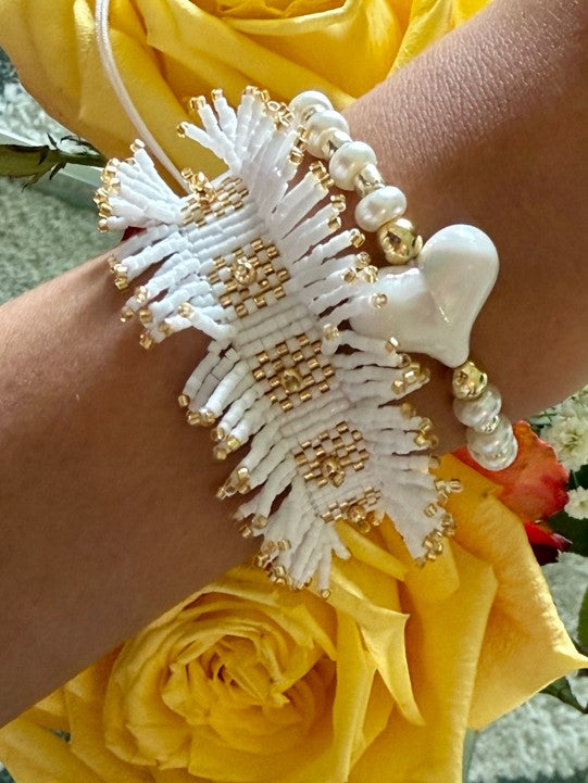 Signature fringe bracelet set