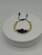 Signature butterfly freeform beaded Bracelet set